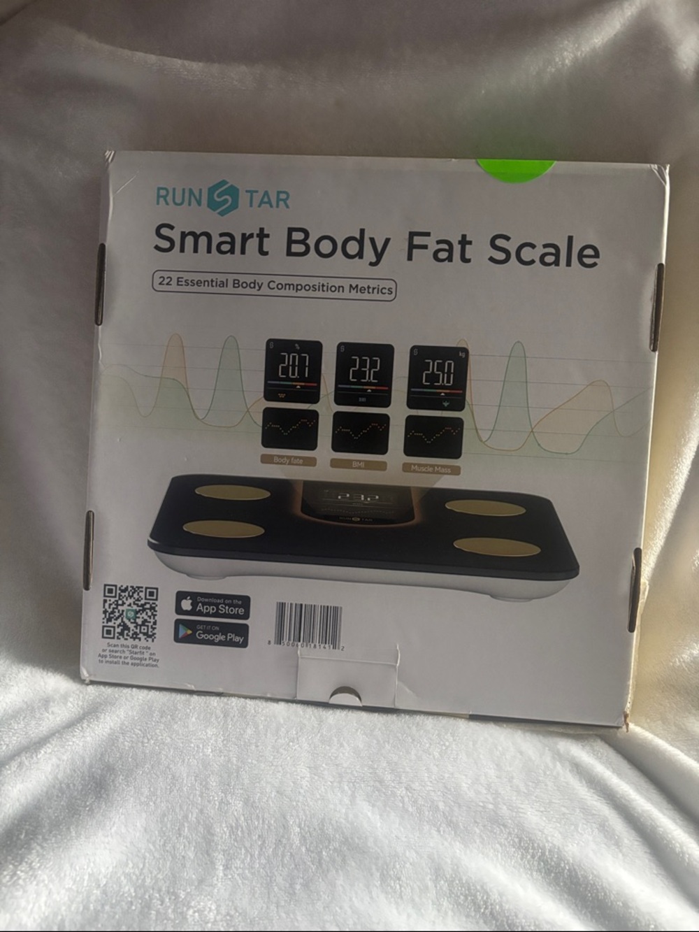 Smart Body Fat Scale - Black